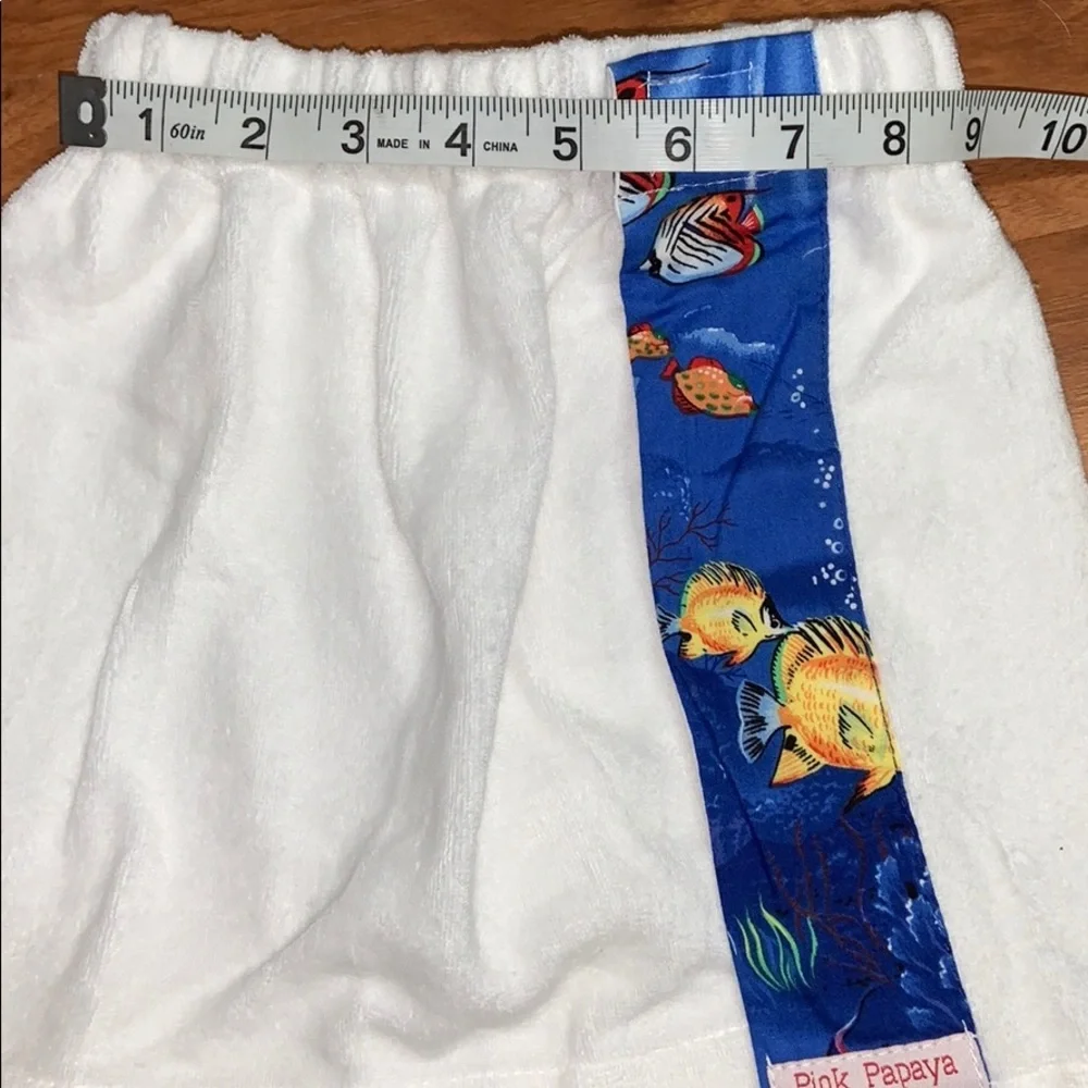 NWOT Made in Hawaii Pink Papaya Kid’s Towel Wrap